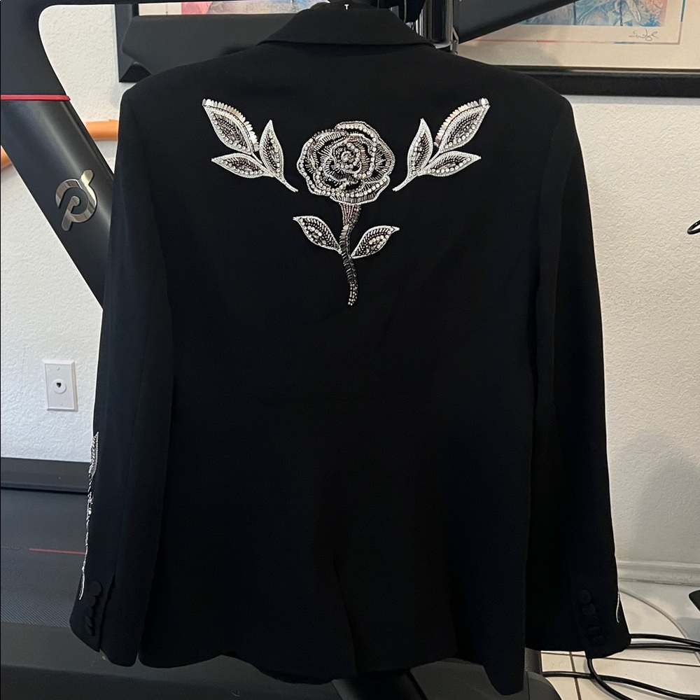 Cinq a Sept Karlie Beaded Paisley Blazer - Picture 8 of 8